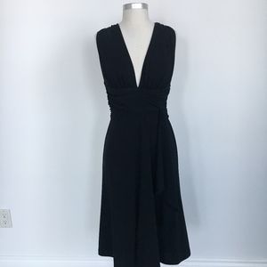 WHBM Backless Black Cocktail Dress